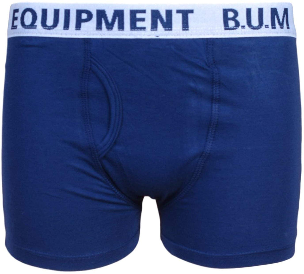 B.U.M. Equipment Boys 10 Pack Solid Boxer Briefs Underwear