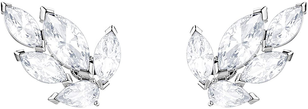 Swarovski Women's Louison Blue/White Sparkling Crystal Earrings, Necklace, Bracelet Jewelry Collection