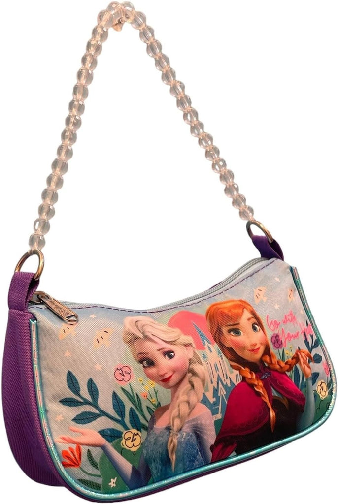 Disney/Nickelodeon Licensed Little Girl Shoulder Handbag With Beaded Handle