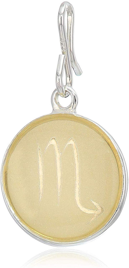 Alex and Ani Women's Etching Charm Scorpio Small Sterling Silver, Expandable