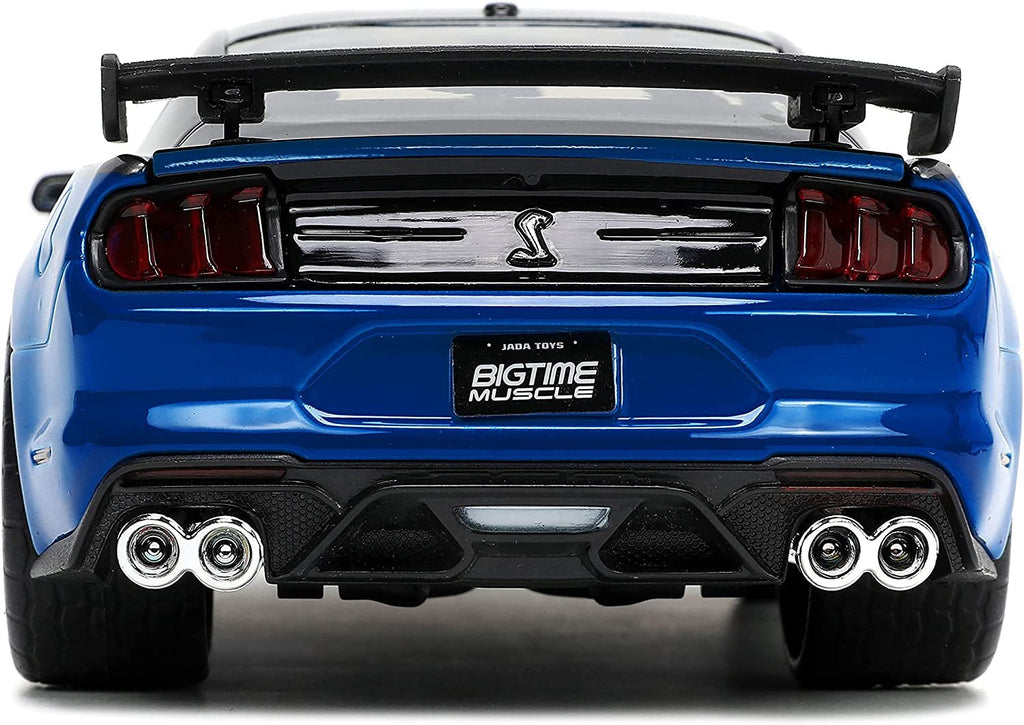 Jada Toys Big Time Muscle 1:24 2020 Ford Mustang Shelby GT500 Blue/Black