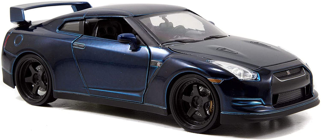 Fast & Furious Nissan GTR Blue 1:24 Diecast By Jada Toys