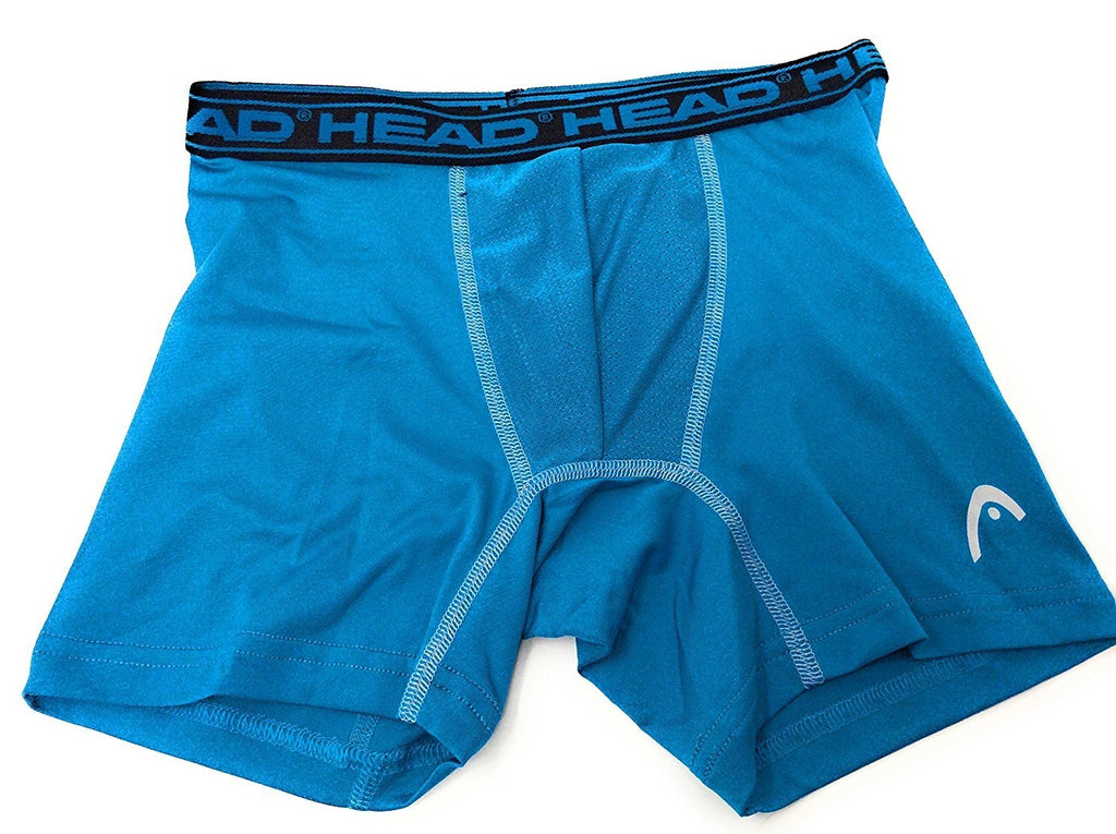 HEAD Boys Performance Boxer Briefs 2-Pack S-XL Polyester/Spandex Underwear