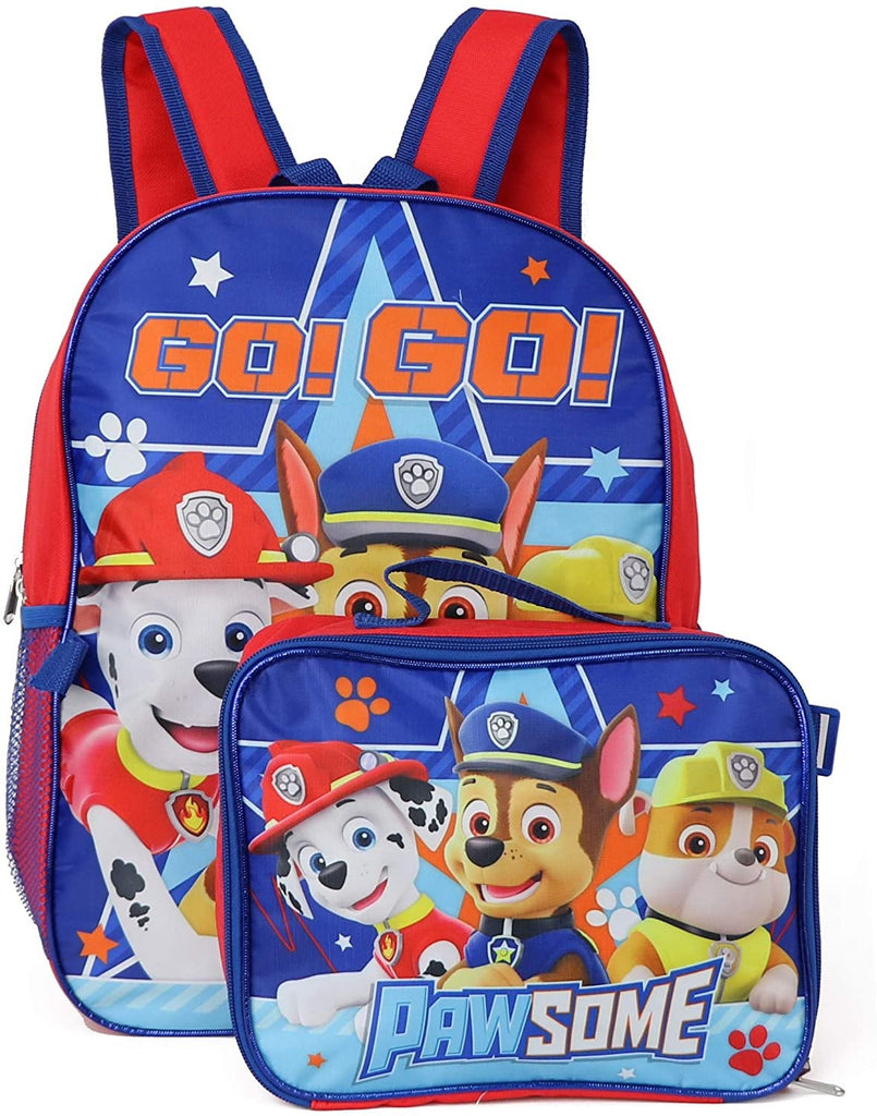 Nickelodeon Paw Patrol Backpack Lunchbag Set
