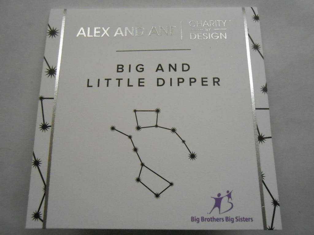 Alex and Ani Big and Little Dipper Expandable Rafaelian Bangle Bracelet