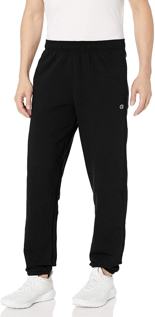 Champion Men's Powerblend Relaxed Elastic Bottom Pants