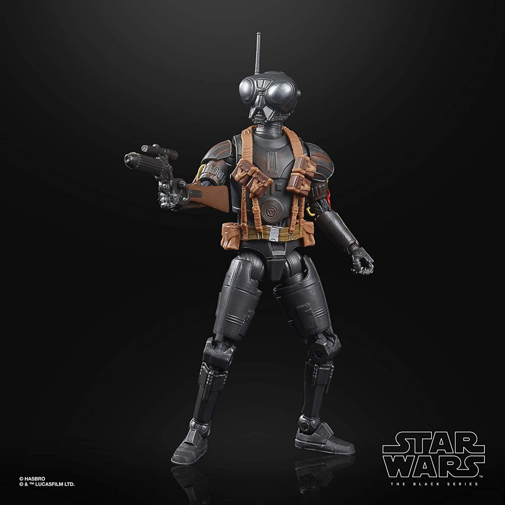 Star Wars The Black Series Q9-0 (Zero) Toy 6-Inch-Scale The Mandalorian Collectible Figure with Accessories, Toys for Kids Ages 4 and Up,F1868