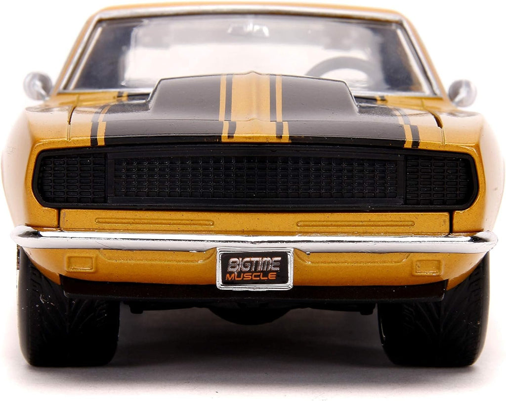 Jada Toys Bigtime Muscle 1:24 1967 Chevy Camaro Die-cast Car, Toys for Kids and Adults
