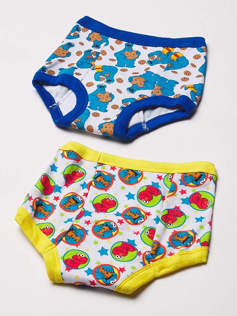 Sesame Street Unisex-Baby Potty Training Pants Multipack, SesameB10pk, 4T