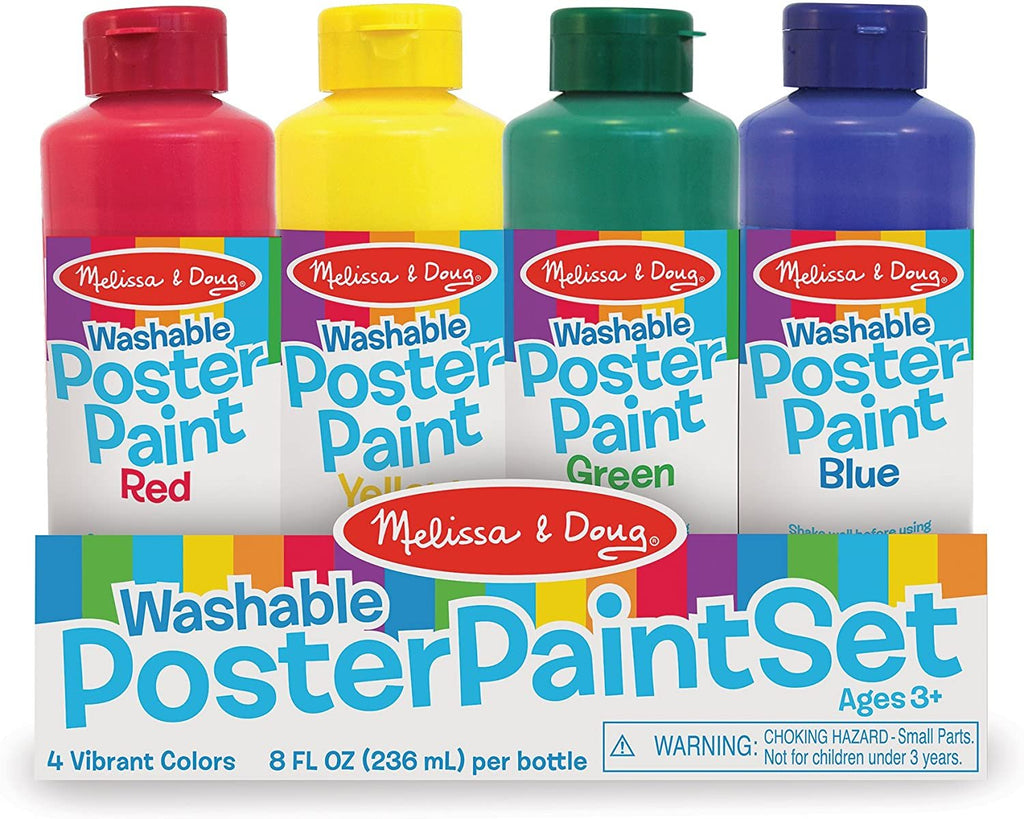 Melissa & Doug Washable Poster Paint Set