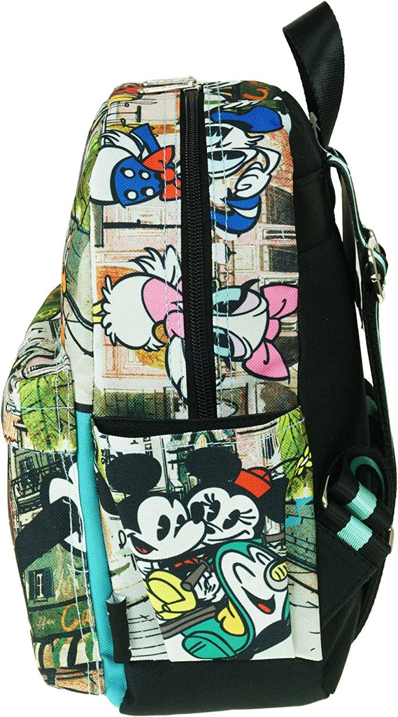 KBNL Mickey Mouse 12inch Deluxe All Over Print Daypack A21376 Medium