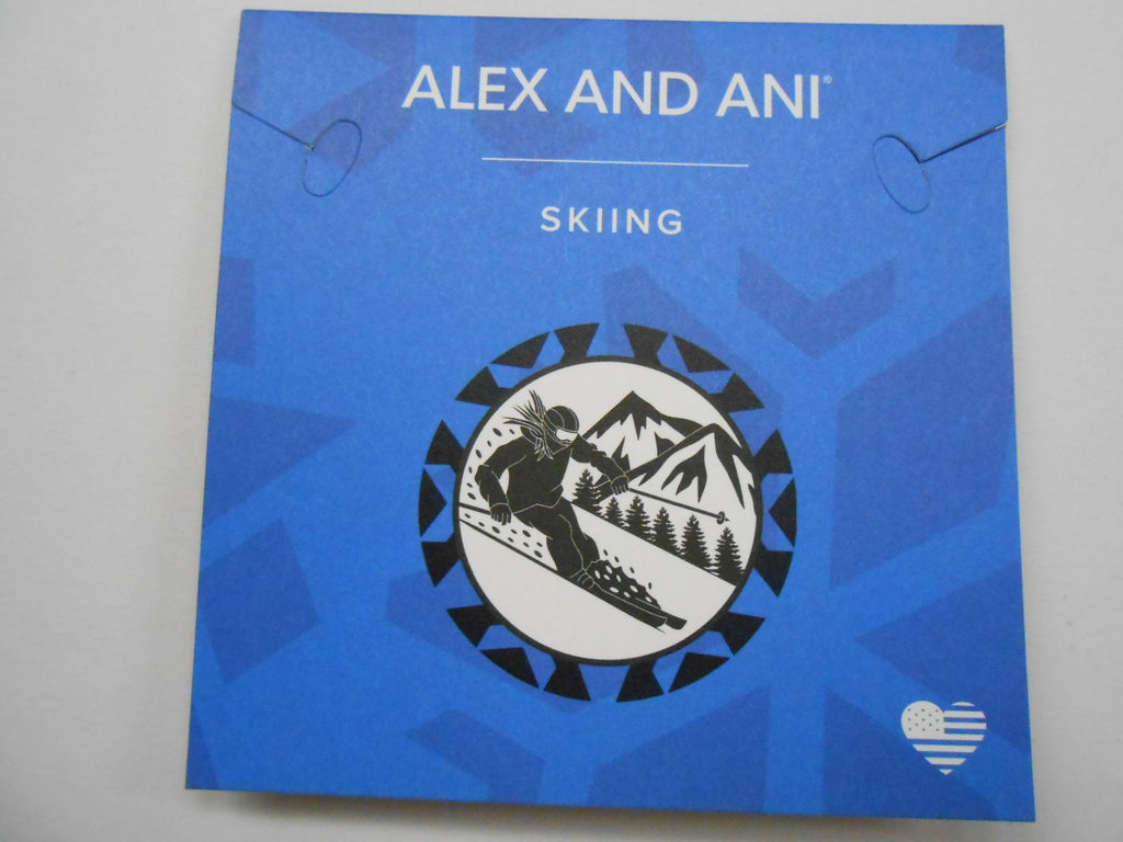 Alex and Ani Womens Skiing Bangle