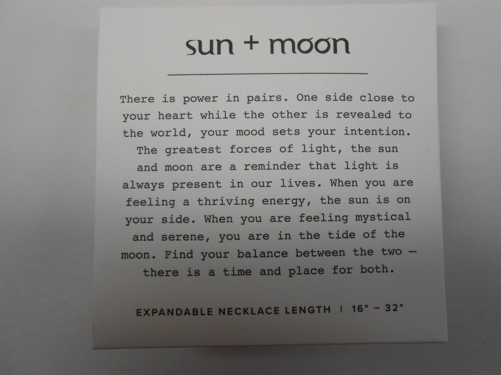 Alex and Ani Women's Color Infusion, Sun & Moon Necklace, Shiny Silver, Expandable