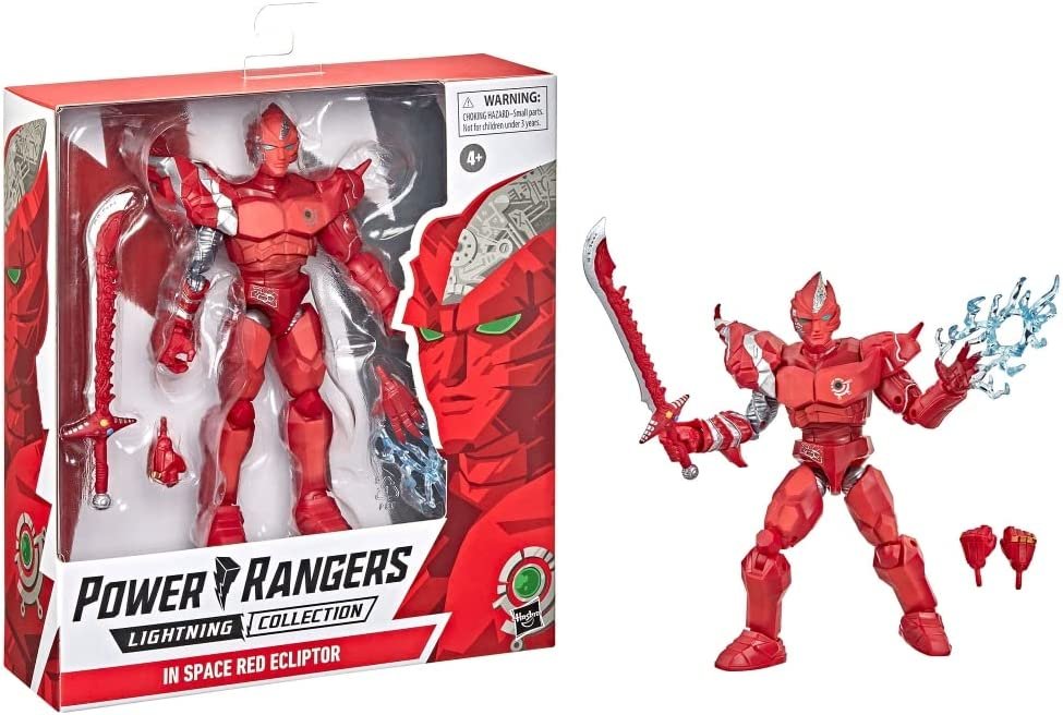 Power Rangers Lightning Collection in Space Red Ecliptor 6-inch Action Figure for Ages 4 and Up