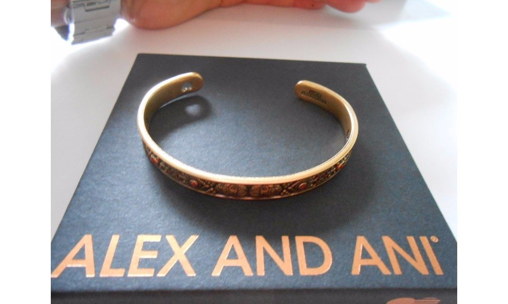 Alex and Ani Womens Calavera Cuff Bracelet