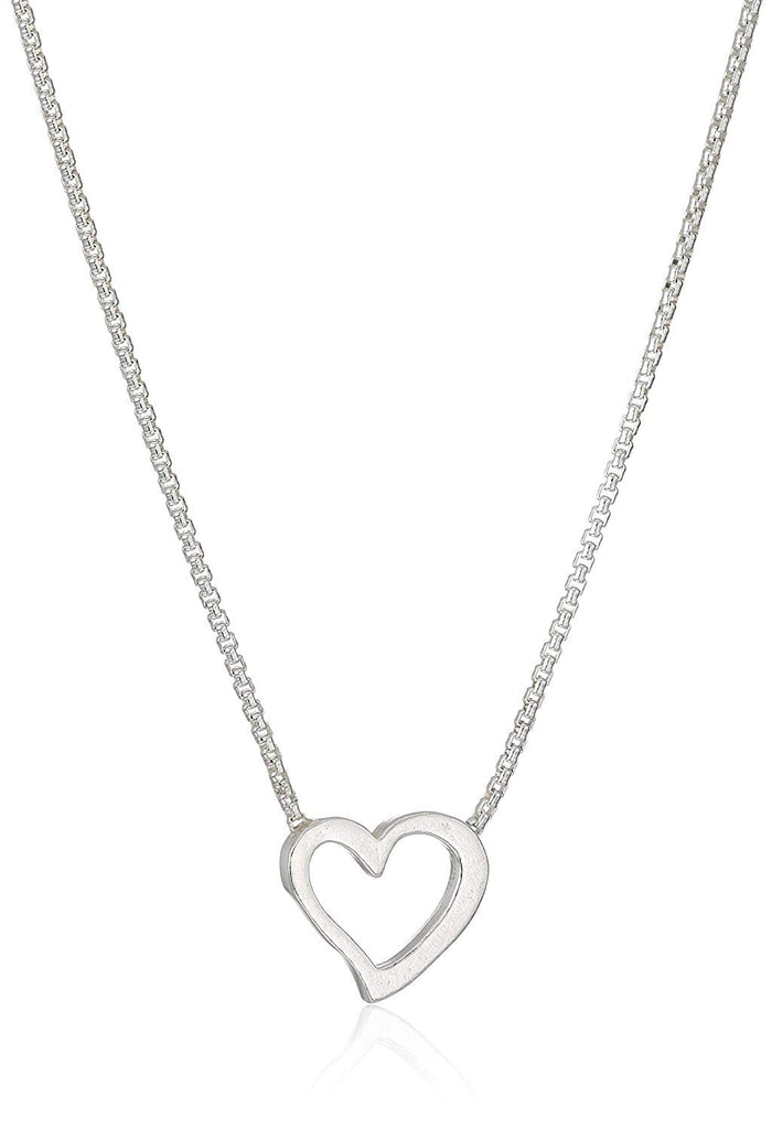 Alex and ANI Heart Adjustable 18" Necklace, Expandable