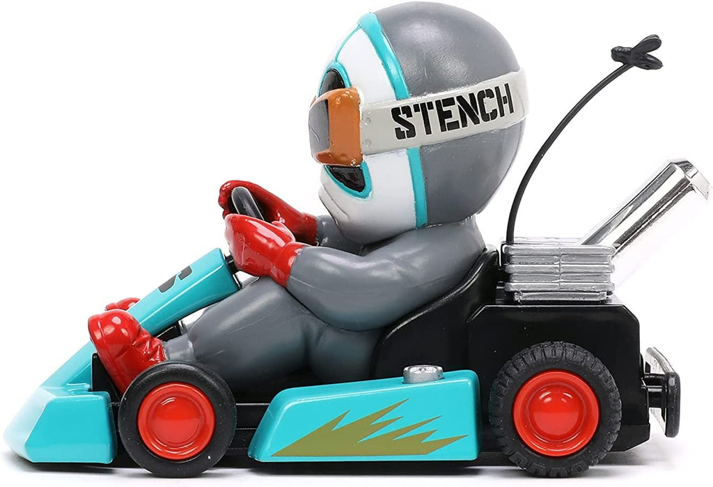 Jada Toys Fart Karts Cool Wipes Pull Back Car, 3.5” Toys for Kids Ages 6+ (32789)