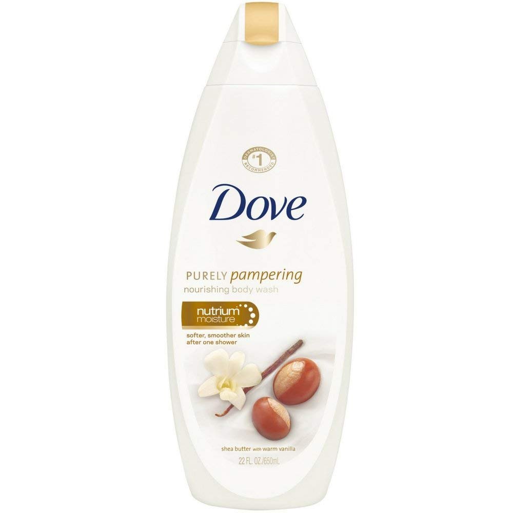 Dove Nutrium Moisture Body Wash, Shea Butter 24 oz