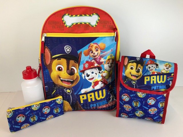 Paw Patrol Boys Backpack - Perfect for School, Camping, Vacation, and More