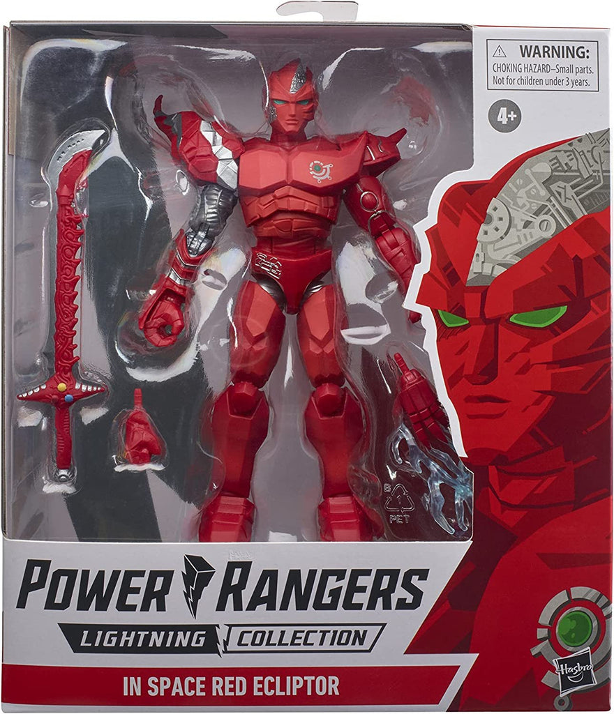 Power Rangers Lightning Collection in Space Red Ecliptor 6-inch Action Figure for Ages 4 and Up