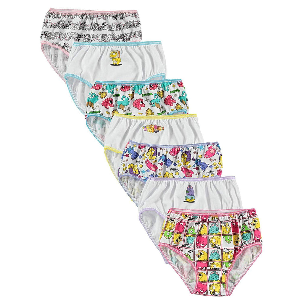 Hasbro Lost Kitties Girls 7-Pack Panties