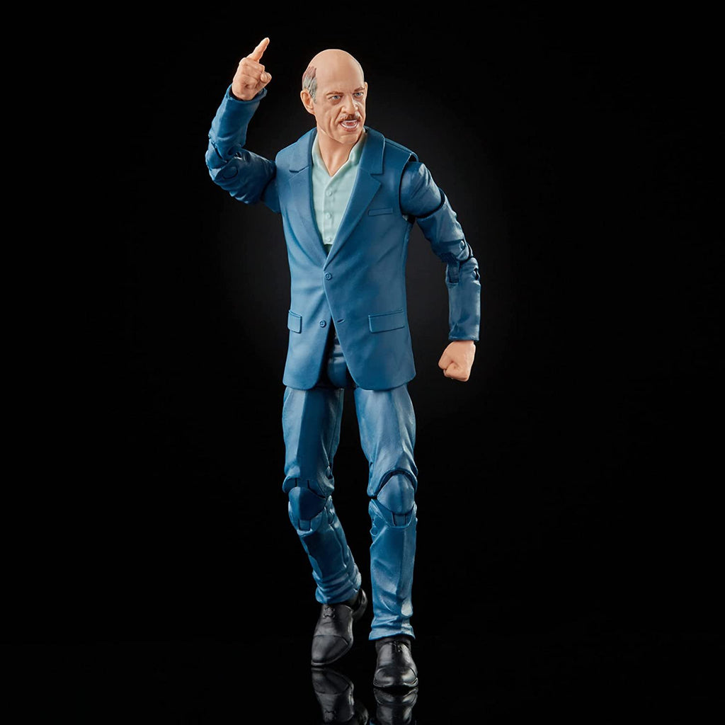 Spider-Man Marvel Legends Series J. Jonah Jameson 6-inch Collectible Action Figure Toy, 3 Accessories and 1 Build-A-Figure Part(s)
