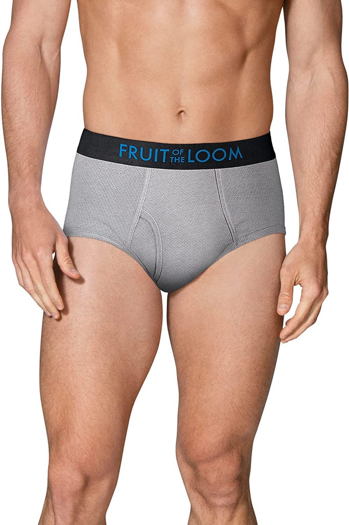 Fruit of the Loom Men's Breathable Cotton Briefs