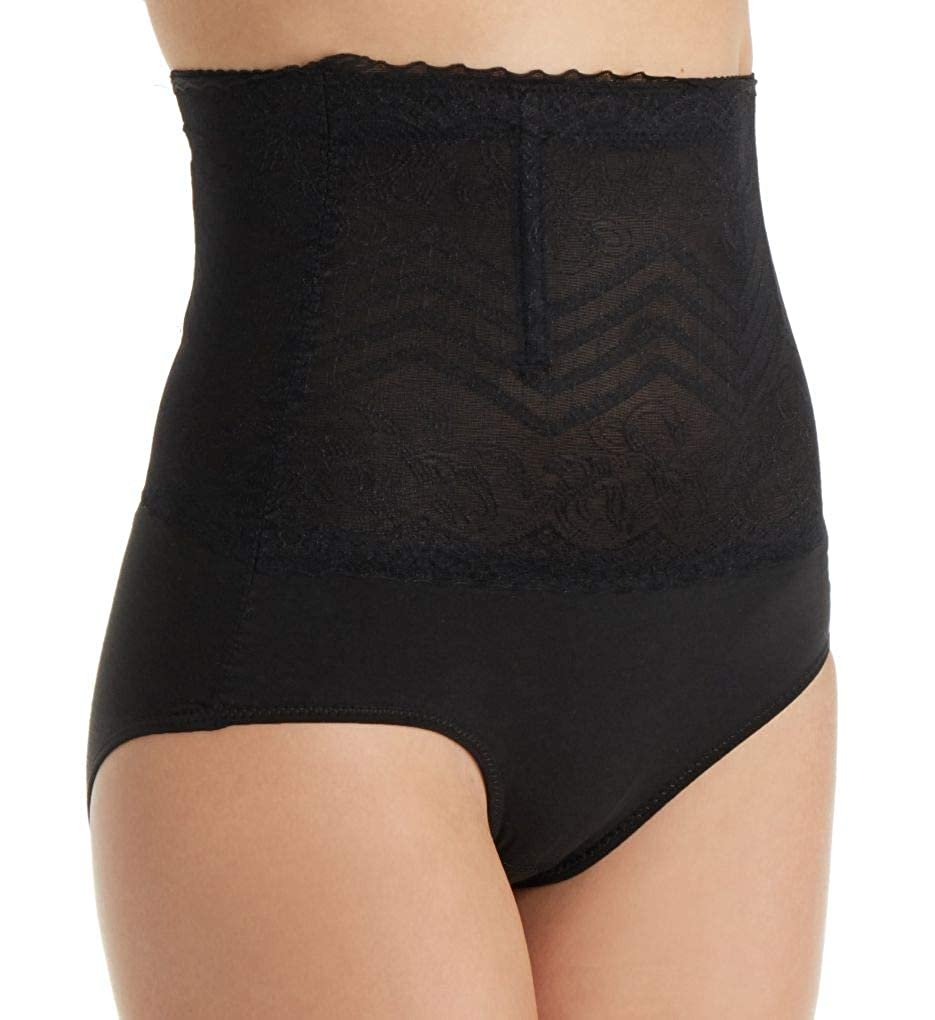 Heavenly Secrets Womens Shapewear Hi-Waist Mesh Panty