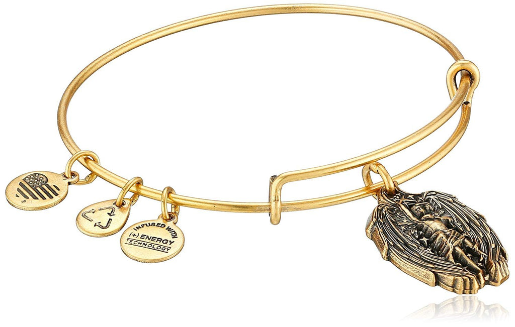 Alex and Ani Guardian of Strength Expandable Wire Bangle Bracelet