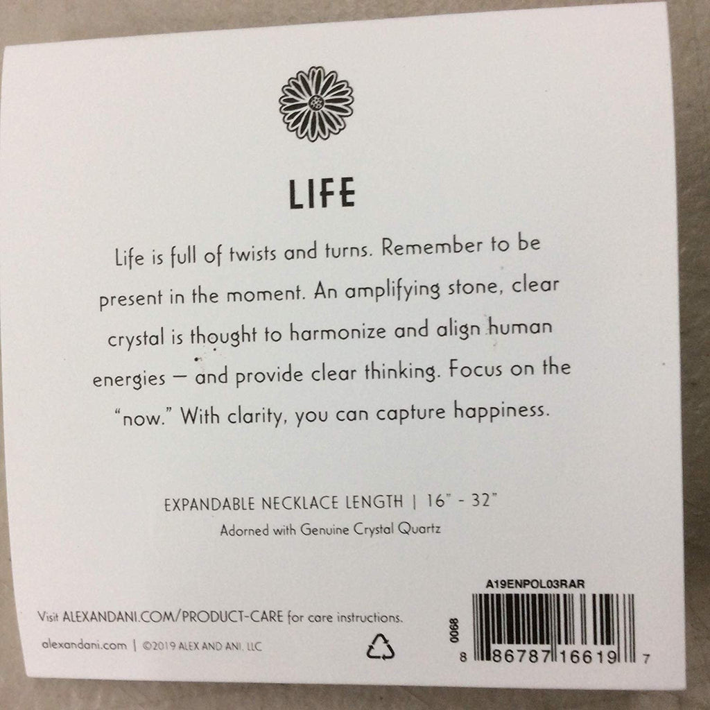 Alex and Ani Life Trio Necklace Rafaelian Rose Gold NWTBC