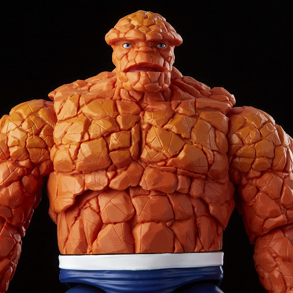 Hasbro Marvel Legends Series Retro Fantastic Four Marvel's Thing 6-inch Action Figure Toy, Includes 3 Accessory