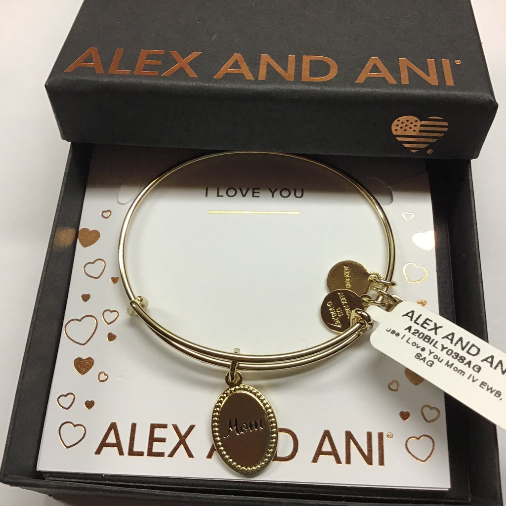 Alex and Ani Because I Love You Mom IV EWB, SAG