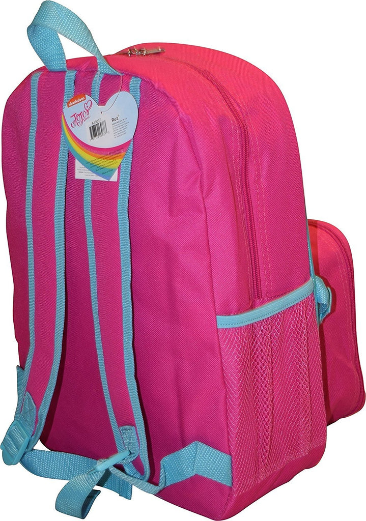 Nickelodeon Girl Jojo Siwa 16" Backpack With Detachable Matching Lunch Box