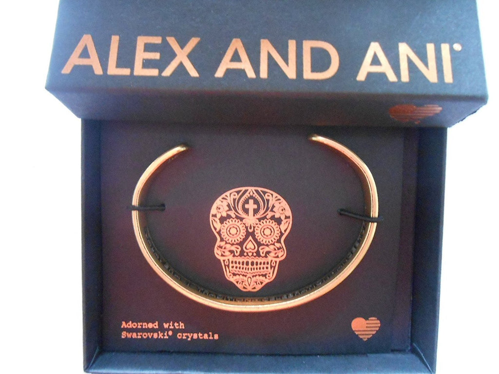 Alex and Ani Womens Calavera Cuff Bracelet