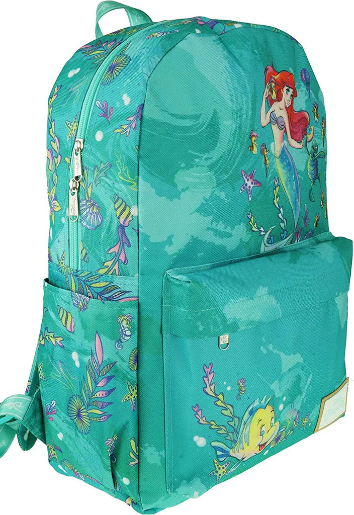 KBNL Classic Disney Winnie The Pooh Backpack with Laptop Compartment for School, Travel, and Work, Multicolor (A22208-WTP)