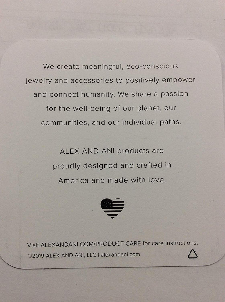 Alex and Ani Words are Powerful, Making Spirits Bright Set of 2 Bangle Bracelet Shiny Gold One Size