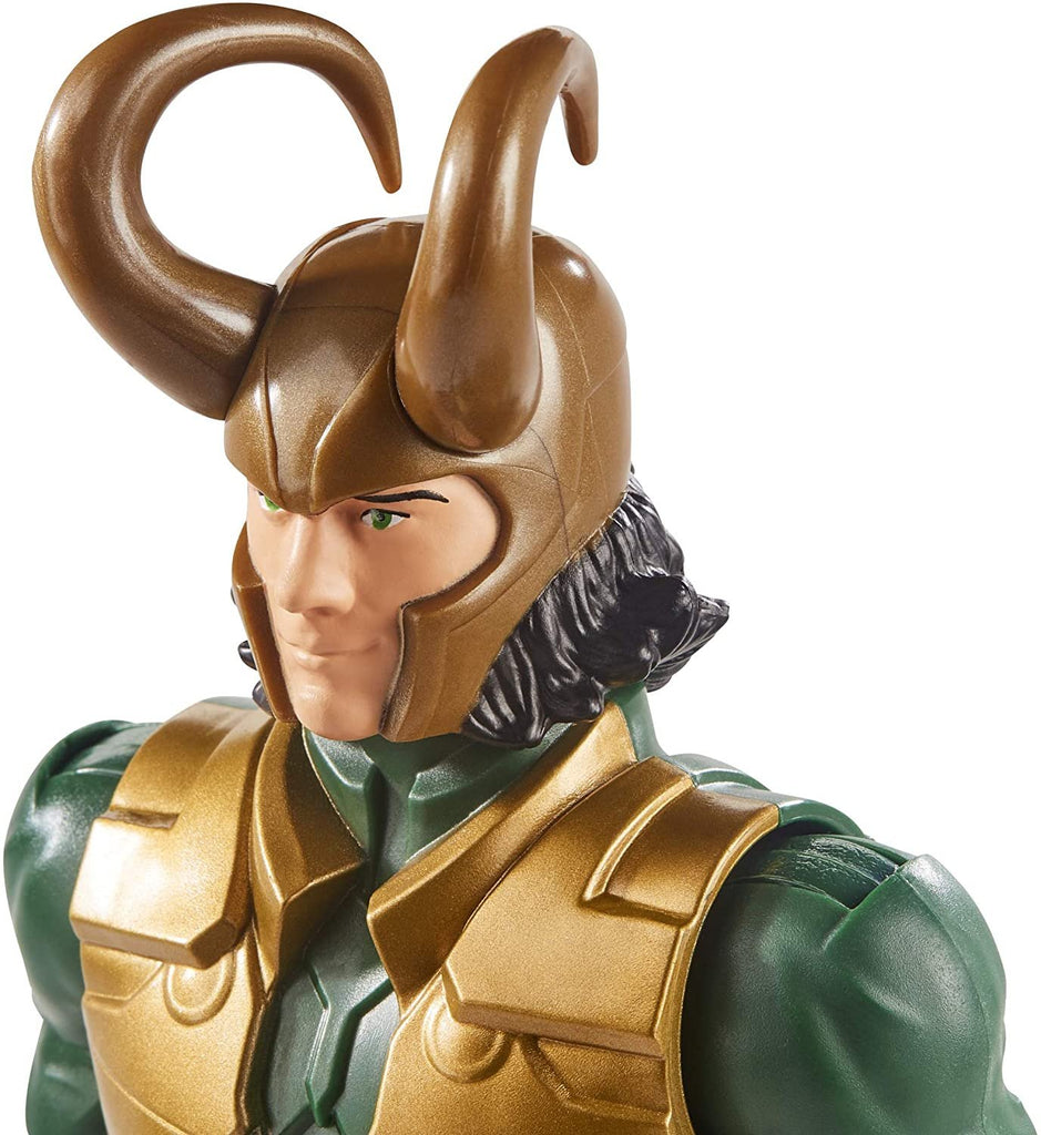 Avengers Marvel Titan Hero Series Blast Gear Loki Action Figure, 12" Toy, Inspired by The Marvel Universe, for Kids Ages 4 & Up