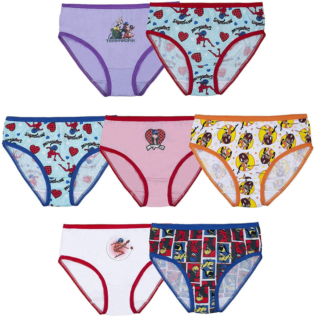 Miraculous Lady Bug Girls' Underwear Multipacks