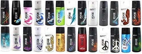 AXE body spray deodrant Mix within the available kinds