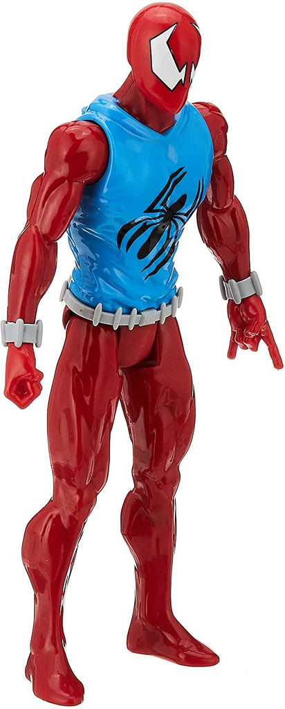 Spider-Man Marvel Titan Hero Series Blast Gear Marvel’s Scarlet Spider 12-Inch-Scale Super Hero Action Figure Toy Great Kids for Ages 4 and Up