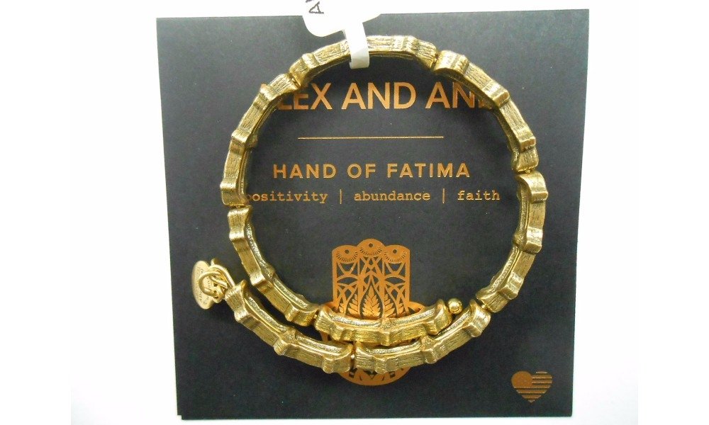 Alex and Ani Hand of Fatima Wrap Bracelet
