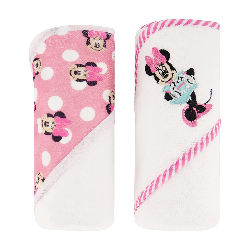 Cudlie Disney Baby Girl 11 oz Pack of 2 Baby Bottles, Minnie Mouse