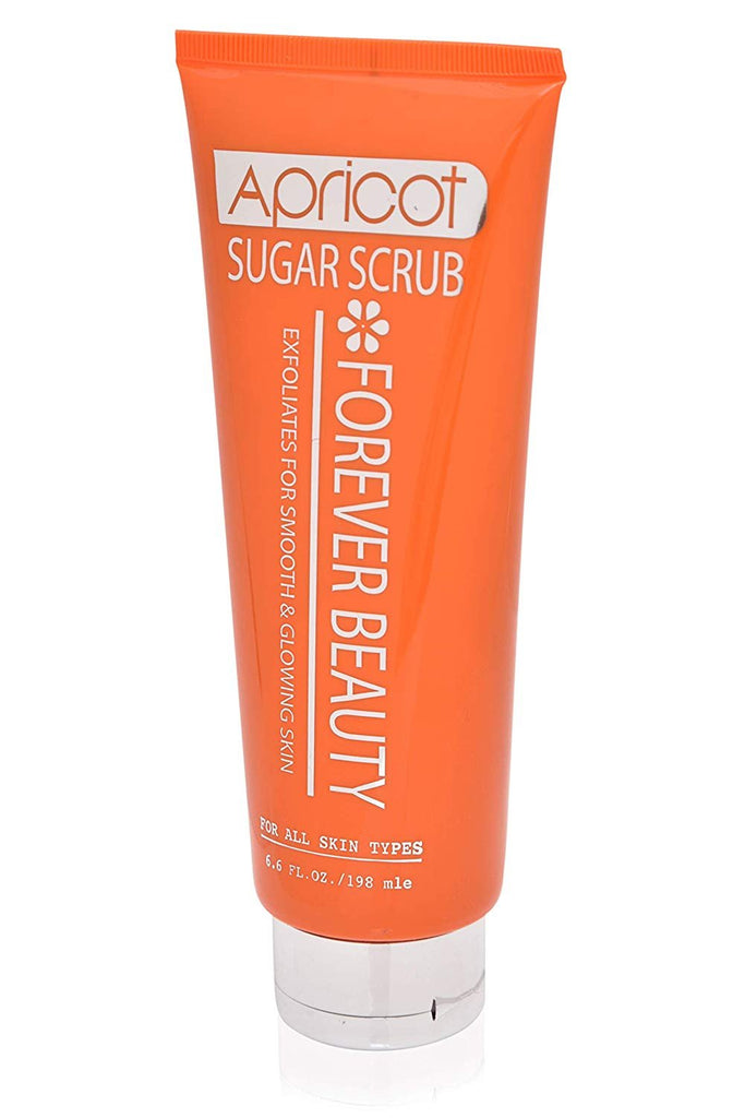Forever Beauty Facial Sugar Scrub Exfoliating All Skin Types, 6.6 Fluid Ounces
