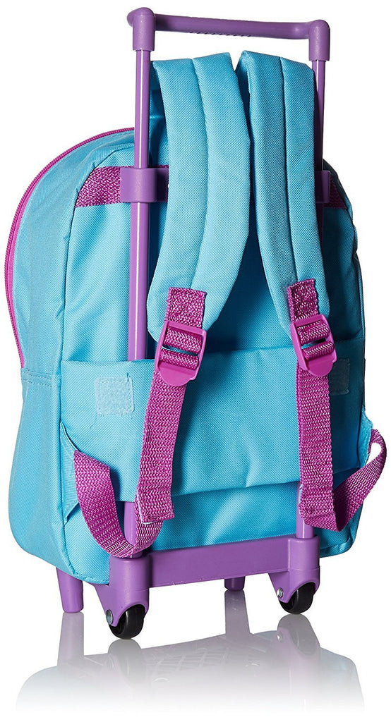 Disney Girls' Elsa 12 Rolling Backpack