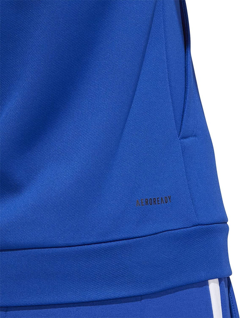 Adidas Women's TI FZ Full-Zip Jacket, Moisture Wicking - Navy Blue/White