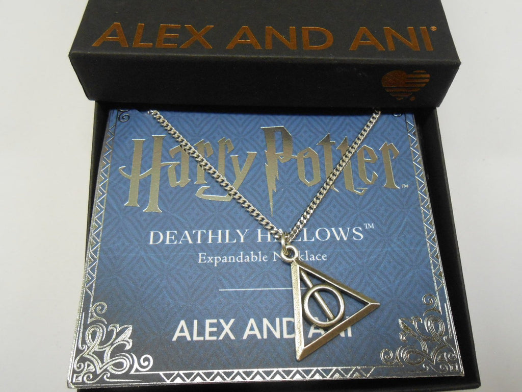 Alex and Ani Harry Potter Deathly Hallows Necklace Silver