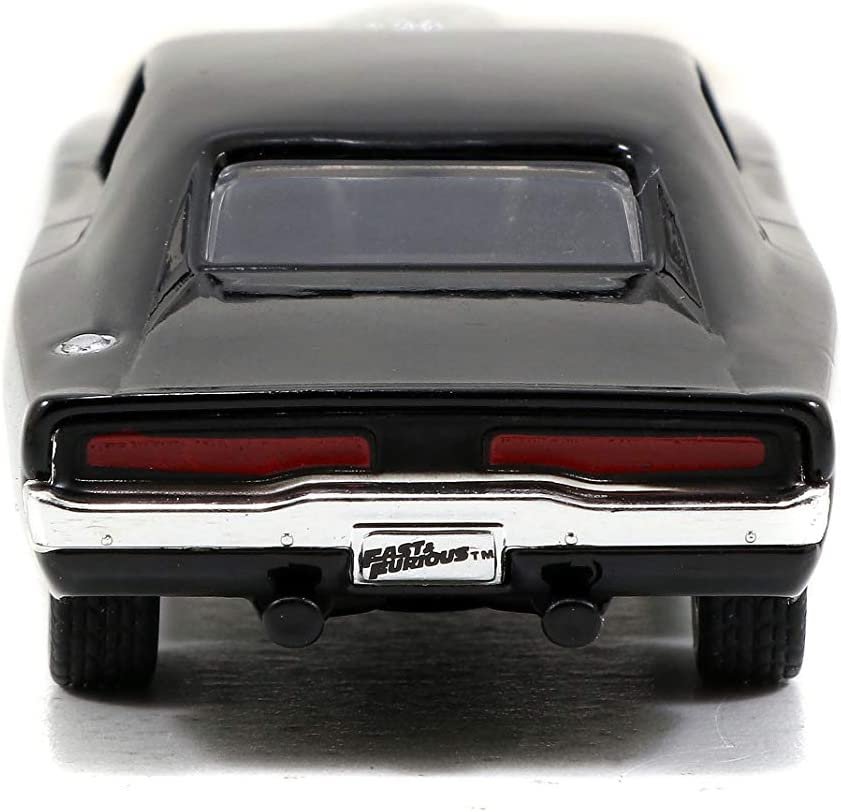 Jada Toys Fast & Furious 1:55 Dom's Dodge Charger R/T Build N' Collect Die -cast Model Kit, Toys for Kids and Adults