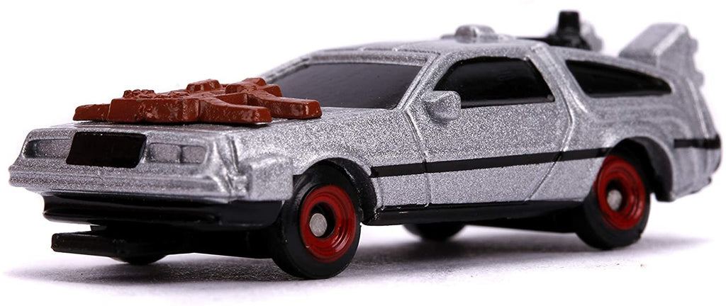 Back to The Future 1.65" Nano 3-Pack Die-cast Cars, Toys for Kids and Adults