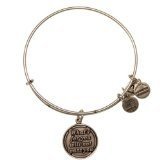 Alex and Ani What's For You Will Not Pass You Charm Bangle Russian Silver, A12EB35RS