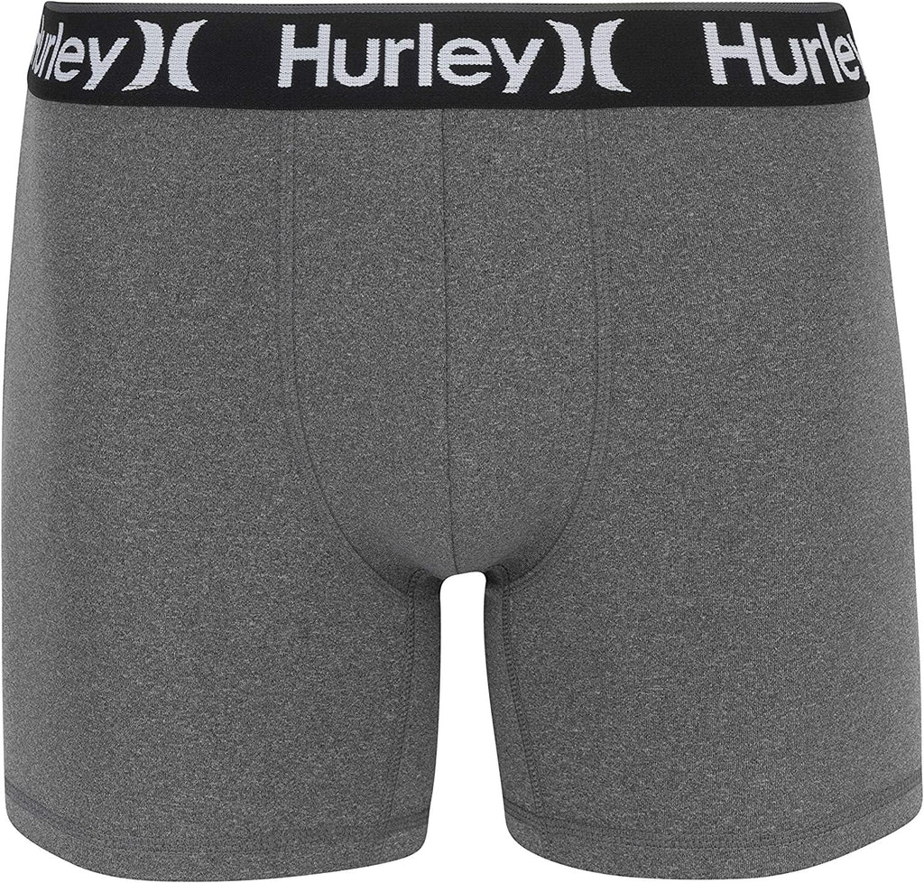 Hurley Men's 3 Pack Regrind Boxer Briefs